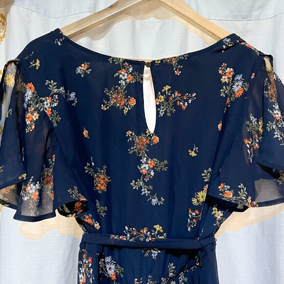 Floral A-line Dress - Picture 4 of 8